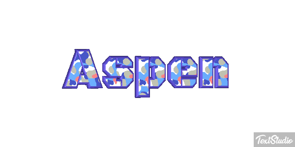Aspen Effetto testo