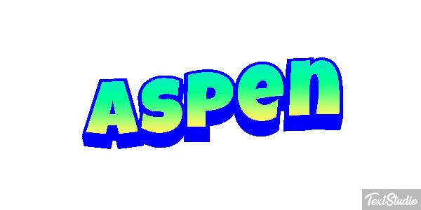 Aspen Effetto testo