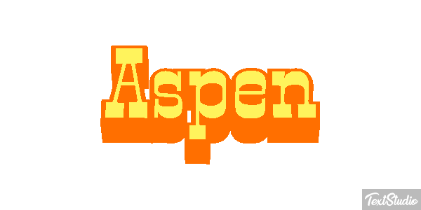 Aspen Effetto testo