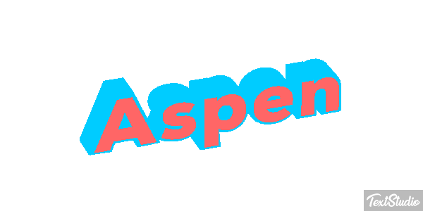 Aspen Effetto testo