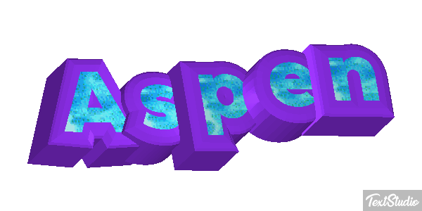 Aspen Effetto testo