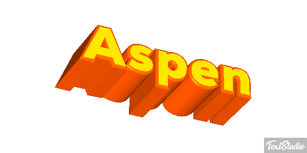 Aspen Effetto testo