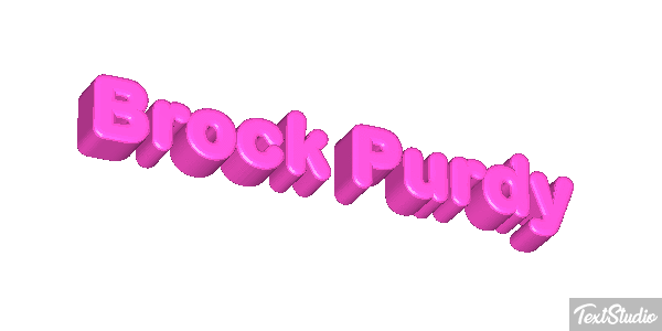 Brock Purdy Efecto de texto