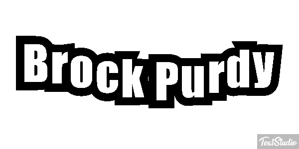Brock Purdy Efecto de texto