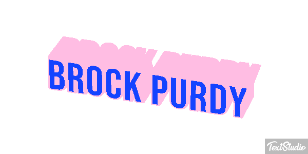Brock Purdy Efecto de texto