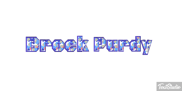 Brock Purdy Efecto de texto