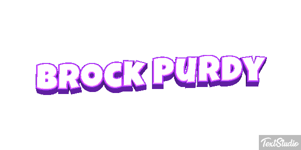 Brock Purdy Efecto de texto