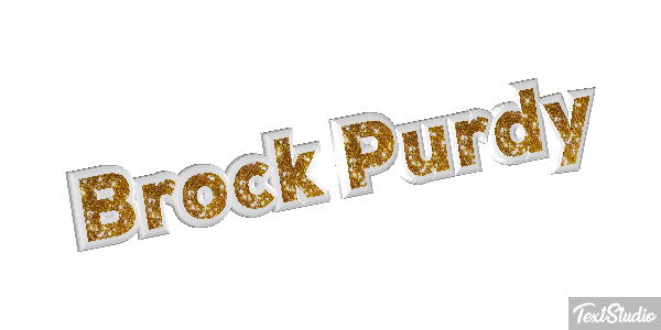 Brock Purdy Efecto de texto