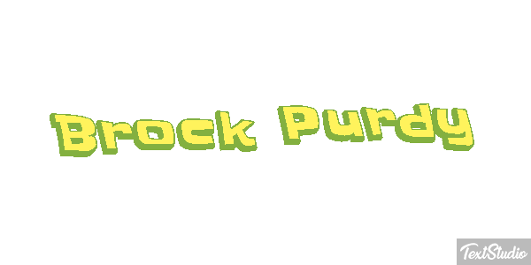 Brock Purdy Efecto de texto