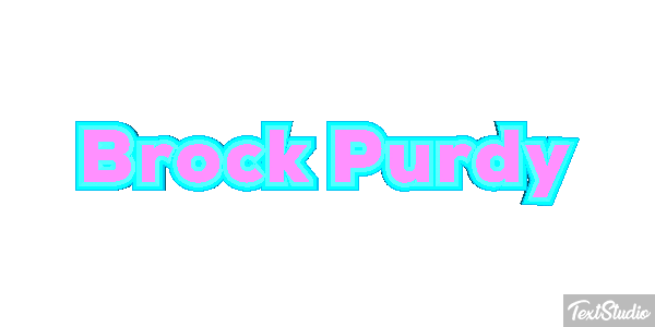 Brock Purdy Efecto de texto