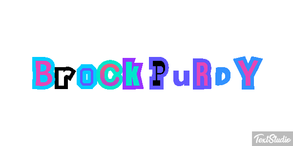 Brock Purdy Efecto de texto
