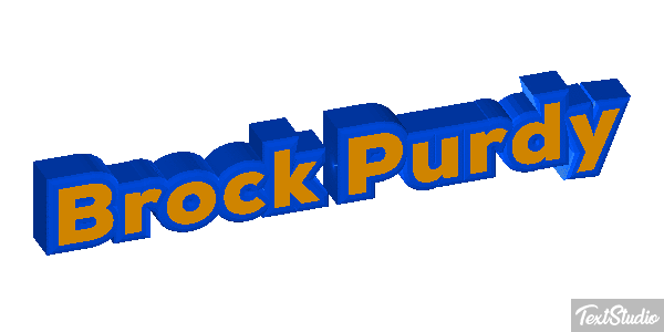 Brock Purdy Efecto de texto