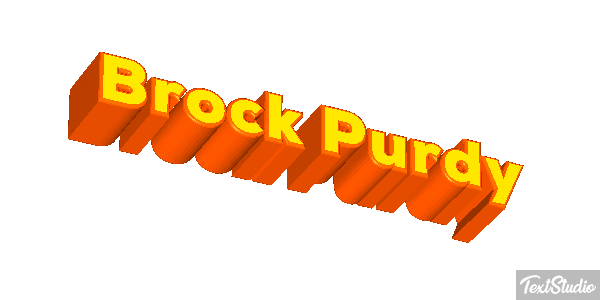 Brock Purdy Efecto de texto