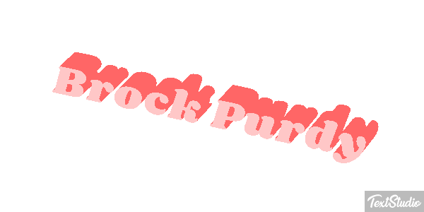 Brock Purdy Efecto de texto