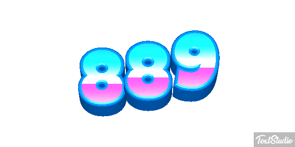 889 Texteffekt