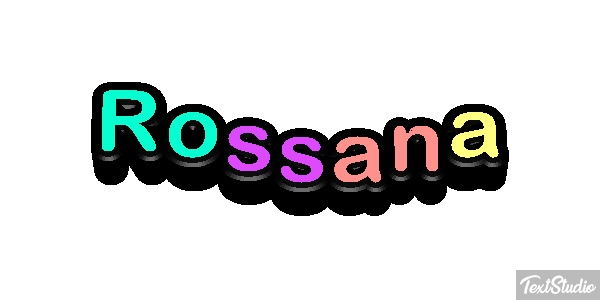 Rossana Effetto testo
