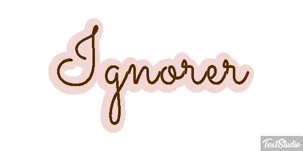 Ignorer Effet de texte