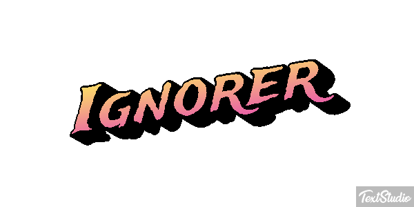 Ignorer Effet de texte