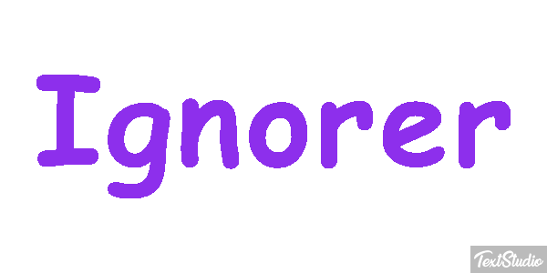 Ignorer Effet de texte