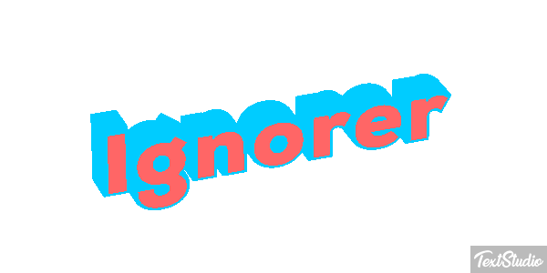 Ignorer Effet de texte