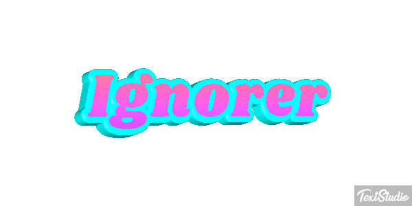 Ignorer Effet de texte