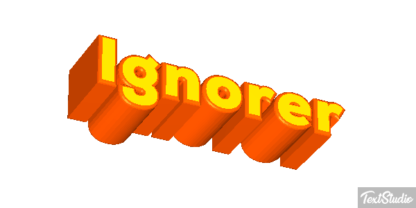Ignorer Effet de texte