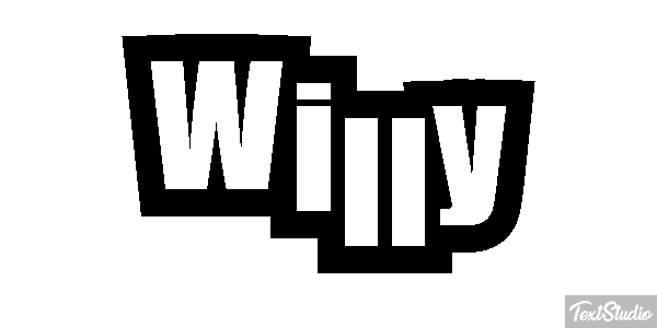 Willy Effet de texte