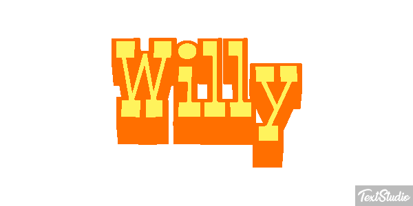 Willy Effet de texte