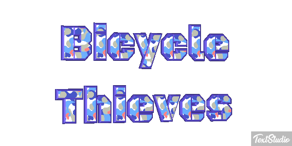 Bicycle Thieves Texteffekt