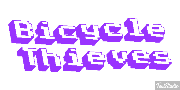 Bicycle Thieves Texteffekt