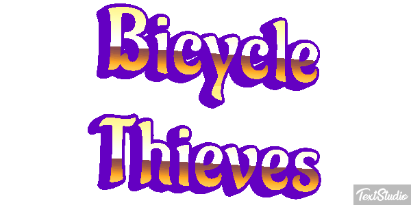 Bicycle Thieves Texteffekt