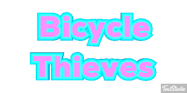 Bicycle Thieves Texteffekt