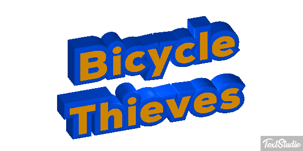 Bicycle Thieves Texteffekt