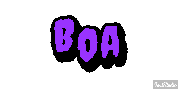 Boa Effetto testo