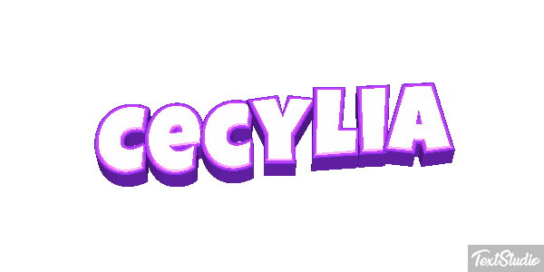 Cecylia Efekt tekstowy