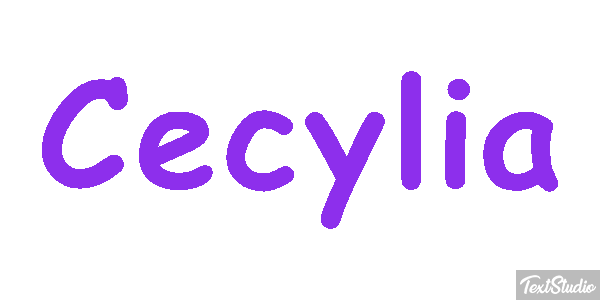 Cecylia Efekt tekstowy