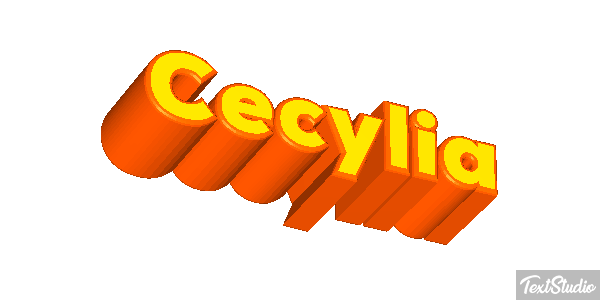 Cecylia Efekt tekstowy