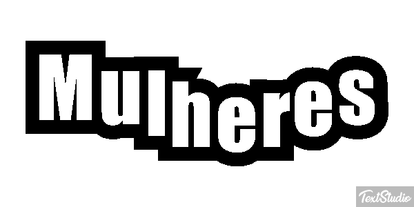 Mulheres Efecto de texto