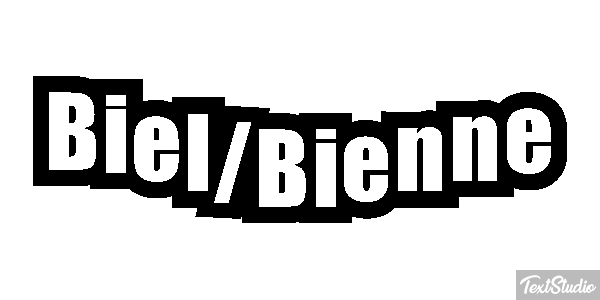 Biel/Bienne Efeito do texto