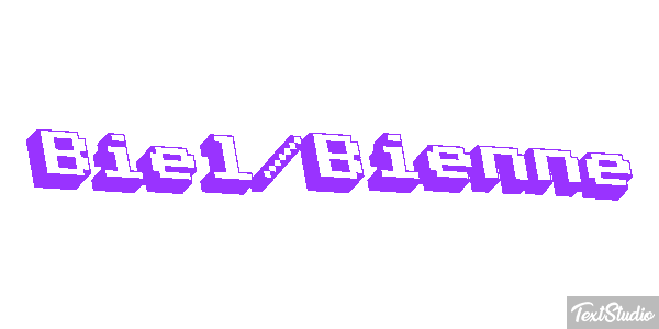 Biel/Bienne Efeito do texto