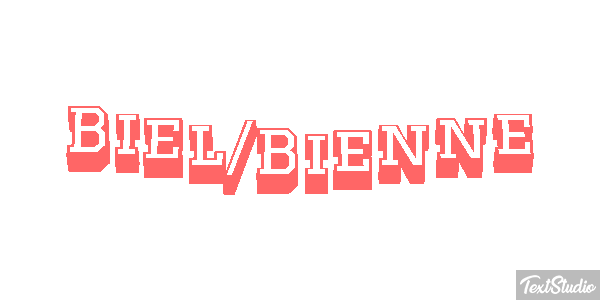 Biel/Bienne Efeito do texto