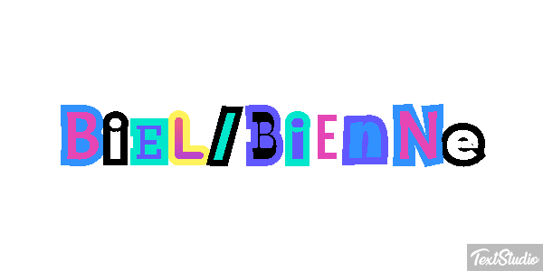 Biel/Bienne Efeito do texto