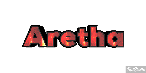 Aretha Текстовый эффект