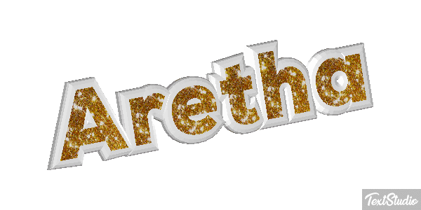 Aretha Текстовый эффект