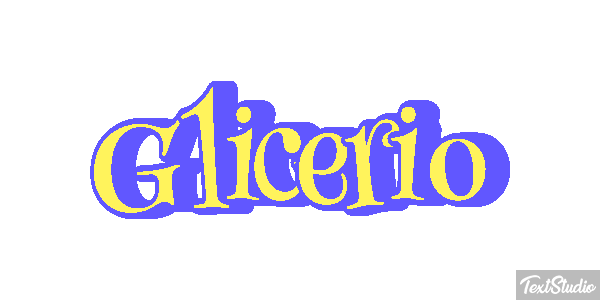 Glicerio Efekt tekstowy