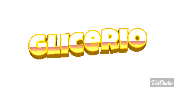 Glicerio Efekt tekstowy