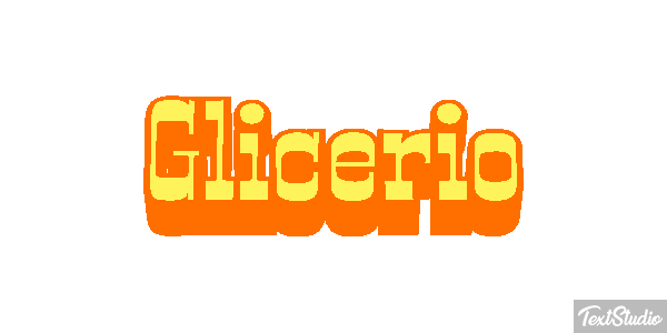 Glicerio Efekt tekstowy