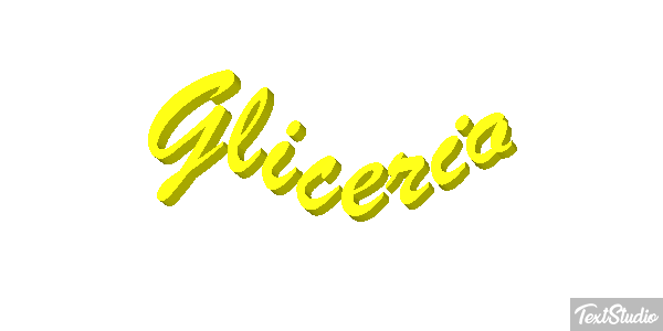 Glicerio Efekt tekstowy