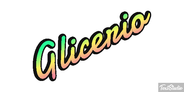 Glicerio Efekt tekstowy
