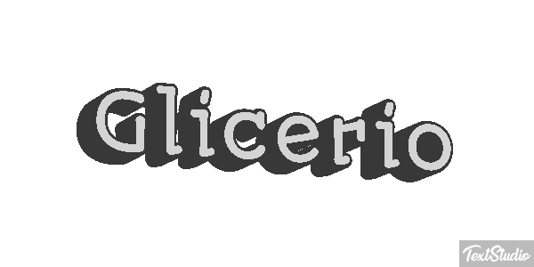 Glicerio Efekt tekstowy